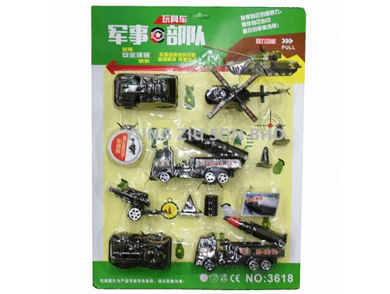 3618#12PCS  MILITARY TOY SET